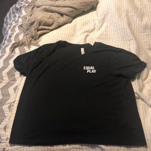 black athleta size medium top